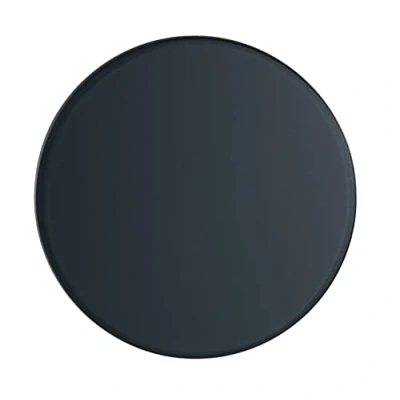 Imagen de WENKO Colgador Melle Negro Ø 8 cm Ganchos para atornillar