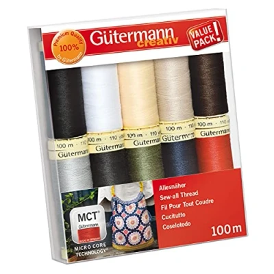 Imagen de Hilo de coser Gutermann Basic Colours