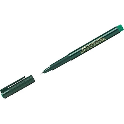 Imagen de Faber Castell Bolígrafo de fibra FINEPEN 1511, 0,4 mm, azul, 10 Stifte