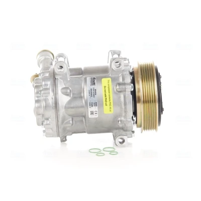Imagen de NISSENS 89404 Compresor de Aire Acondicionado SD7C16 12 PAG 46 R 134 a CITROËN: C5 3, II Hatchback, Familiar, PEUGEOT: 407 Berlina, SW