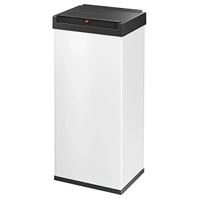 Imagen de Hailo Big Box Cubo de basura, Blanco, 60 L