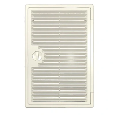 Imagen de puerta de inspección 300 x 400 mm, con rejilla ventilación, tapa inspección, acceso, ventilación (300 mm), color blanco