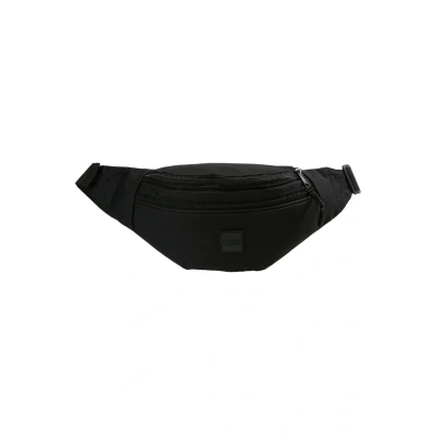 Imagen de Urban Classics Doublezip Shoulder BAG Riñonera, Hombre, Talla: One Size, Black