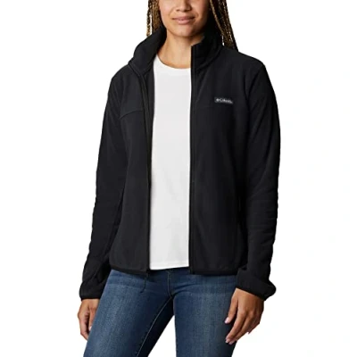 Imagen de Columbia Mujer Forro polar con cremallera completa, Black, XS