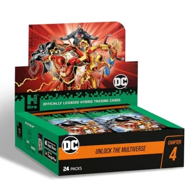 Imagen de HRO Cards Chapter 4: The Flash Pack de 24 Tarjetas (United States Playing Company DC Hybrid Trading Card)