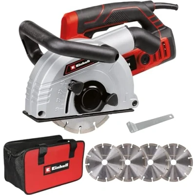 Imagen de Einhell Rozadora TE MA 1700 (1700 W, ajuste de anchura corte hasta 38 mm, profundidad 40 arranque suave, protección contra sobrecargas, incl. discos diamante)