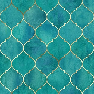 Imagen de Tischdeko 20 servilletas Decorativas para Mesa, diseño de Ornamentos Dorados