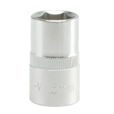 Imagen de YATO YT 1208 Piezas insertables de llave cubo 15 Acero cromo vanadio