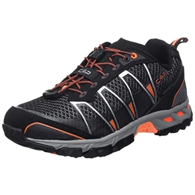 Imagen de CMP Altak Shoe WP, Zapatillas de Trail Running Hombre, Black Flash Orange, 41 EU