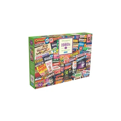 Imagen de Gibsons Games Dulces Memorias de los años 80 Puzle, Multicolor (G7030)