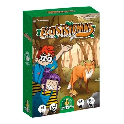 Imagen de Falomir Ecosistemas Juego Educativo sobre y Cadenas Alimentarias de 2 a 4 Jugadores (Edad 6+)