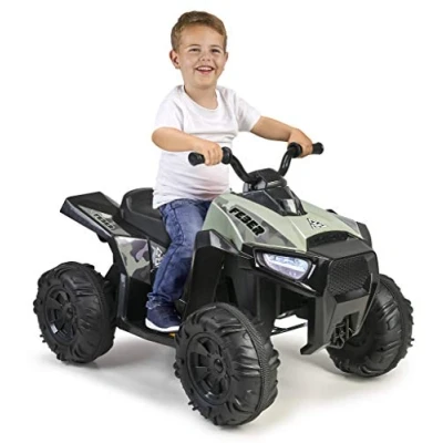 Imagen de FEBER Quad Boxer, Vehículo eléctrico a batería, 12 V, Verde (Famosa 800012541), Versión previa
