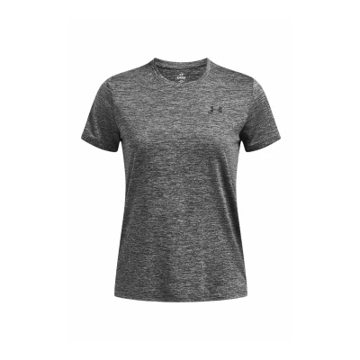 Imagen de Under Armour Short Sleeves Techtwist Camiseta deportiva castlerock, Mujer, Talla: Large, Castlerock