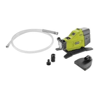 Imagen de RYOBI Bomba de Trasvase 18V ONE+ Usos Pequeñas Inundaciones, Fregaderos/Bañeras Obstruidas Incluye Manguera Ø12 mm, Racor Rápido 18 Adaptador, Aceite Lubricante y Filtro R18TP 0