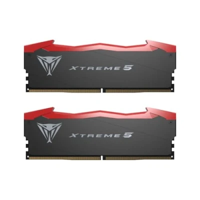 Imagen de Patriot Viper Xtreme 5 DDR5 RAM 32GB (2X16GB) 8200MT/s CL38 Kit de Memoria Juego Escritorio UDIMM PVX532G82C38K