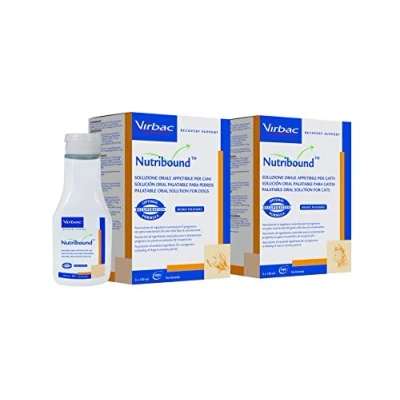 Imagen de Virbac 3597133067576 Nutribound 3 Botellas para Gatos 150 ml