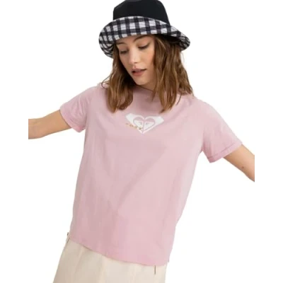 Imagen de Roxy OCEANREGULAR Corpo Camiseta, Bleached Mauve, M Women&#039;s