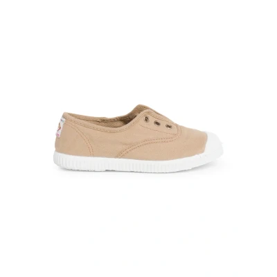 Imagen de Pisamonas Zapatillas Lona Punta Goma Sin Cordones Talla 28 Color Arena