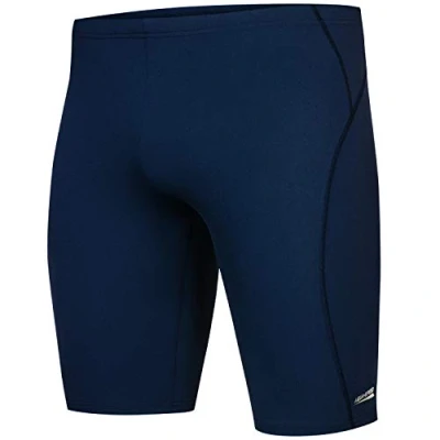 Imagen de Aqua Speed Blake Conjunto de bañador para Hombre, incluye libro digital, estilo jammer, largo, 14. Blu Assoluto, extra large