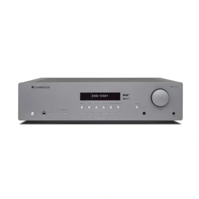 Imagen de Cambridge Audio AXR100D Receptor estéreo HiFi Independiente de 100 vatios con Etapa Fono integrada Radio Dab/FM y Bluetooth 5.0 Gris Lunar