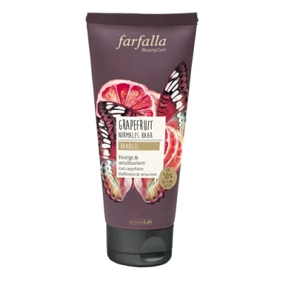 Imagen de farfalla Gel para el pelo de pomelo con aceite esencial natural 100% cosméticos naturales certificados (1 x 100 ml)