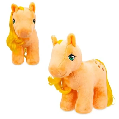 Imagen de My Little Pony Peluche Applejack Juguete Retro clásico, Caballo Vintage Coleccionable para niños, Regalo de Unicornio Ideal niños y niñas 3+ años, Aficionados a MLP