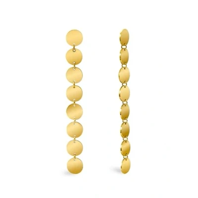Imagen de Singularu Mirror 8 SUNS Pendientes goldcoloured, Mujer, Talla: One Size, Gold coloured