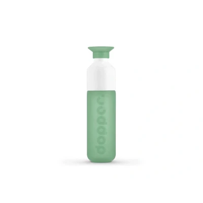 Imagen de Dopper Original Moody Mint Botella Agua 450ml deportiva 100% reciclable, libre de BPA Reutilizable adecuada para el deporte, fitness, aire libre, la escuela y oficina.