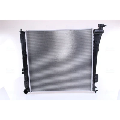 Imagen de NISSENS 67606 Radiador, refrigeración del motor Aluminio 485 480 19 Aletas soldadas