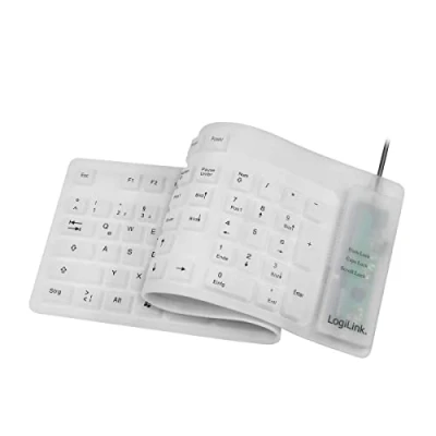 Imagen de Logilink Id0018a Usb Qwertz Alemán Color Blanco Teclado
