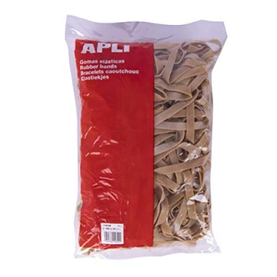 Imagen de APLI 14899 Gomas elásticas 120 x 10 mm en bolsa 1 kg