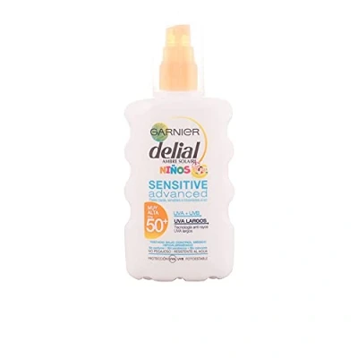 Imagen de GARNIER DELIAL Spray Solar Muy Alta Protección FPS50+ Niños Para Pieles Claras, Sensibles E Intolerantes Al Sol 200 ml