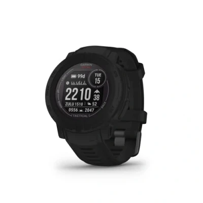 Imagen de Garmin Instinct 2 Solar Tactical, Reloj Inteligente con GPS Resistente al Agua, Carga Solar, Funciones Tacticas y Deportivas, Pulsioximetria, Puntuacion de Sueno Notificaciones del Smartphone