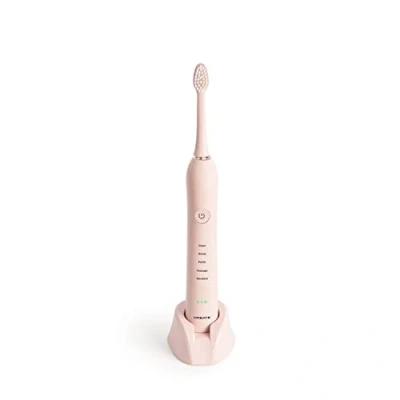 Imagen de CREATE/SONIC PEARL/Cepillo de Dientes Eléctrico Rosa/Cabezal Extraíble, Autonomía 6 Semanas, Cepillo Sonico con 5 Modos Cepillado, Sistema Autoapagado, Ergonómico, Incluye Estuche