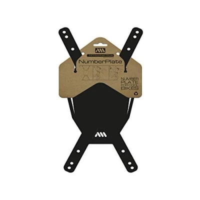 Imagen de All Mountain Style Placa Portadorsal Bicicleta Soporte de Número Competición Accesorio Esencial para Tus Carreras Ciclismo Ligera y Ajustable Fácil Instalación