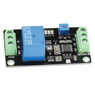 Imagen de Retardador temporizador de relé módulo retardo encendido apagado la tarjeta conmutación controlador bloqueo automático DC 5V/12V/24V (DC5V)