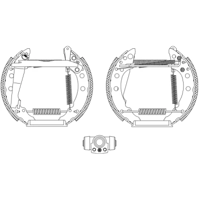 Imagen de Kit de zapatas TEXTAR 84018202
