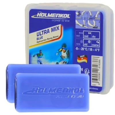 Imagen de Holmenkol Ultramix Blue 2 x 35g Ski and snowboard wax