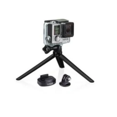 Imagen de GoPro ABQRT 002 Trípode para Cámara + Adaptadores Estándar, Color Negro