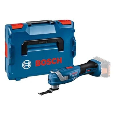 Imagen de Bosch Professional 18V System multiherramienta a batería GOP 34 (motor Brushless sin escobillas, Vibration Control, empuñadura delgada de 180 mm, incl. 1 hoja sierra, en L BOXX)