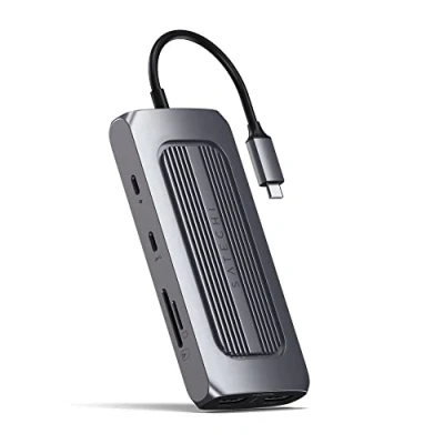 Imagen de Adaptador Mx Satechi Multipuerto Usb c Gris