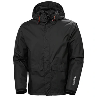Imagen de Helly Hansen 34 070127 990 S Chaqueta Impermeable, Hombre, Negro,