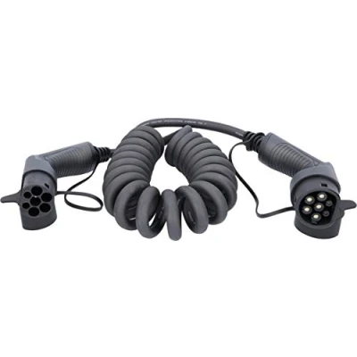 Imagen de KS TOOLS 117.7385 Cable de carga Mode 3 Acoplamiento tipo 2, Enchufe 2 32A 22kW IP 54 NISSAN: NV200 / Evalia Bus
