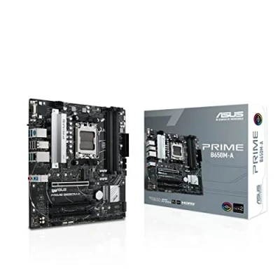 Imagen de ASUS Prime B650M A CSM (Socket AM5/B650/DDR5/S ATA 6 Go/s/ATX), 90MB1C10 M0EAYC
