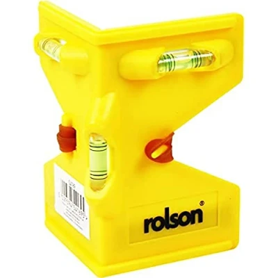 Imagen de Rolson Nivel de poste (3 niveles, medición horizontal y vertical)