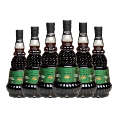 Imagen de Licores Portet Ratafia de Nueces y Manzanas Catalunya Botellín Tercio 35 cl (Caja 6 cl)