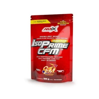 Imagen de Amix IsoPrime CFM Isolate Doypack 500 gr 90% proteína Sabor Cookies Cream