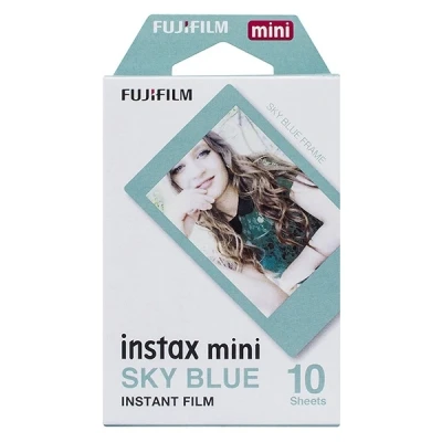 Imagen de Papel Fujifilm Azul Para Cámaras Instax Mini