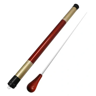 Imagen de Music Baton Orchestra Batón de conducción con manga tubo, Rosewood Handle