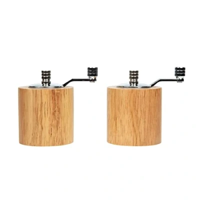 Imagen de Olympia ce246 sal y pimienta Grinder Set, bambú (Pack de 2)